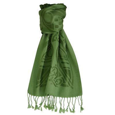 Forest Green Wool Scarf