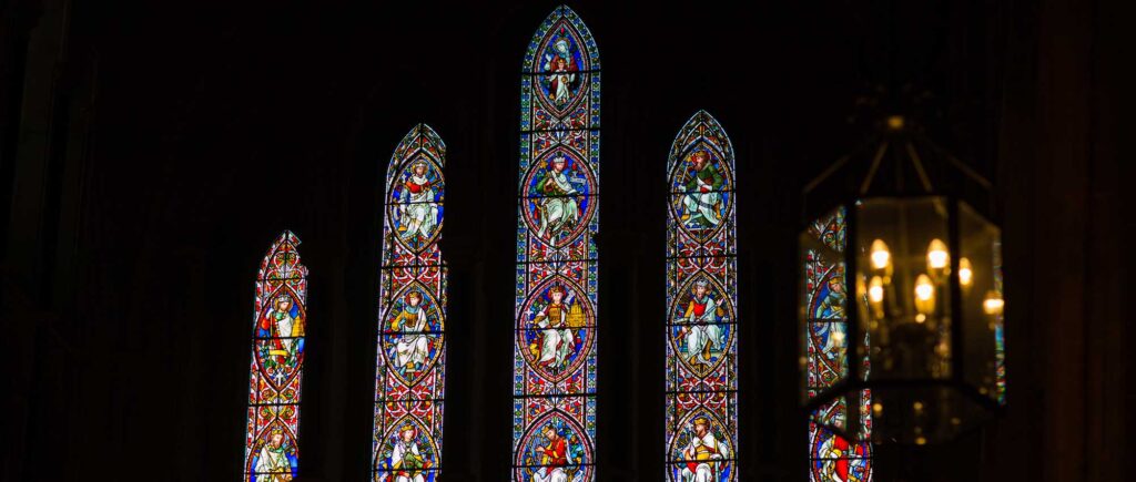 Stained Glass West Window Christ Church Cathedral