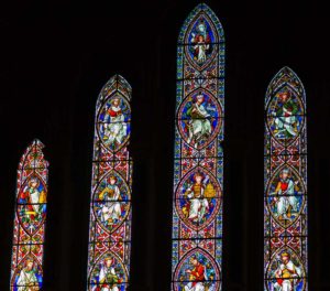 Stained Glass West Window Christ Church Cathedral