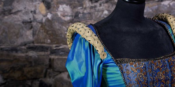 Blue Tudor Costume